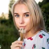 Cutie Maya teasing outdoors