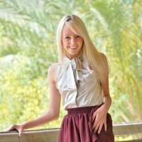 Cute little blonde: Sierra Nevadah