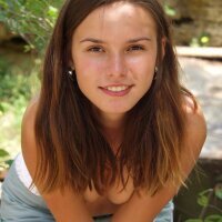 The beauty of this young slavic girl is dazzling