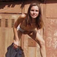 The beauty of this young slavic girl is dazzling