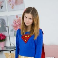 Sweet and cute nudes of young nymphet Apricot a naughty little girl 