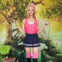 Naked little Nymph girl so adorable