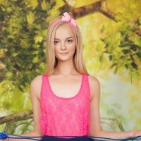 Naked little Nymph girl so adorable