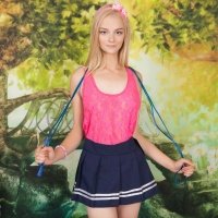 Naked little Nymph girl so adorable